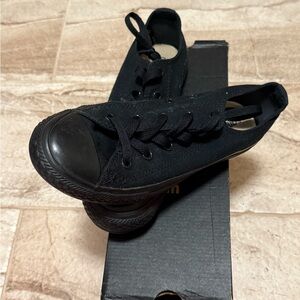 Black Canvas Sneakers